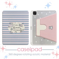 Delivery Within 24 Hours Ipad Case 360 Rotation Star Pro12.9 Air8 11 Air7 Gen11 Gen12 Air5 Cute case