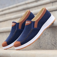 Breathable Cloth Shoes Casual Shoes Old Beijing Cloth Shoes Comfortable Anti-slip Canvas Shoes Men W