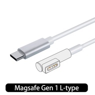 1.8m LED Light Magnetic USB C to Magsafe 2 1 Charging Cable PD charger for Apple MacBook Air Pro 65W Power Adapter Cable