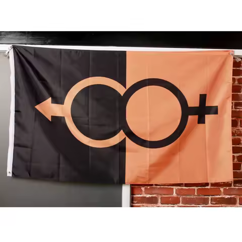 Super Straight Polyester Flag, 90x150 cm, 100D