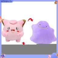 New Pokemon Plushie Toys Series Pikachu Bulbasaur Ditto Metamon Cushion Plush Kids Toy Gifts 4-8''