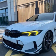 ไฟ LED สำหรับ BMW 3 Series ไฟกลางแจ้งสีเหลืองมะนาว G28 G20 G21 320 325 330 Gold Eye DRL ไฟหน้ารถยนต์