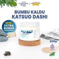 Nusantara Organic Katsuo Dashi Halal Fish Powder Ramen Savory Udon Broth Seasoning 200gr Lavare Farm