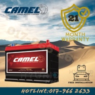 Camel Premium Plus 65B24L / NS60L / 60B24LS / NS60LS / Car Battery Civic CRV HRV Vios Yaris Waja