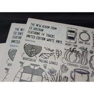 Ed Sheeran - Autumn Variations (12" White Vinyl)