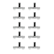 [musbmy] B50K Slide Potentiometer, Sturdy And Durable Smooth Surface Guitar Parts, Long Time Use Hig