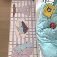 Ins Girl Carpet Simple Illustration Carpet Bedroom Korean Style Sleeping Can Sit Bedside Blanket Liv