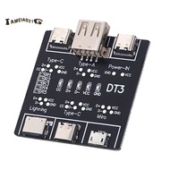 DT3 USB Cable Tester for IOS Android Micro-USB Type-C