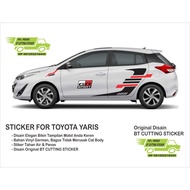 TOYOTA BT car sticker yaris car sticker yaris gr sport car sticker gr sport sticker car striping yar