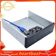 [Hot-Sale] USB 3.0 Hub Splitter PCI-E 1x to 4 Ports USB 3.0 Card Floppy Bay Front Panel for PC Deskt