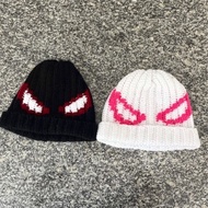 crocheted spiderman beanie 🕷️🕸️