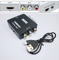 [BARU] HDMI to Av RCA, Converter Adapter HDMi to AV RCA