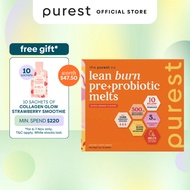 Purest Co Lean Burn Pre+Probiotic Melts (Gut Health and Carb Control)