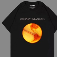 Coldplay parachutes t-shirt / coldplay t-shirt band music t-shirt/ men's distro t-shirt/ Wanita