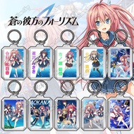 Acrylic Keychain Double Sided DIY, Transparent Keychain Anime [Aokana: Four Rhythm Across the Blue]