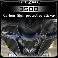 For ZONTES 350D ZT 350 D 350d 2022 motorcycle 3D carbon fiber protective film body sticker modificat