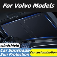 Car Windshield Shading Plate for Volvo EX30 2024-UP Interior Accessories Car Sun Shade Sun Protectio