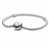 【100% Genuine】Pandora Moments Heart & Snake Chain Bracelet SZ1004