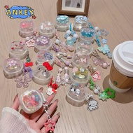 For Baseus Enco WM01 WM02 WM02+ Transparent Earphone Silicone Case Lovely Butterfly Earbuds Waterpro