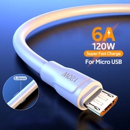 Cáp Micro Bold Usb Sạc Siêu Nhanh 6A 120W Cho Huawei P30 P40 Pro P50 Nova 9 Mate40 Pro Nova 8 P30 P4