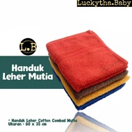 handuk OLAHRAGA WARNA POLOS MUTIA 80×35cm / handuk leher Mutia/ handuk muka Mutia polos warna