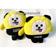 BT twenty one chimmy yellow cute car pillow 2pcs