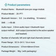 Bluetooth 5.0 Decoder Board Dual Channel Stereo Low Noise High and Low Tone Pre-Module Amplifier Board -PT1