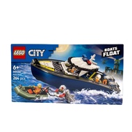 LEGO City Police Boat Chase 60456 Skill-Enhancing Building Blocks