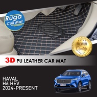 HAVAL H6 ( 2024 - 2026 ) 3D PU Leather Car Carpet Karpet Kereta Kulit PU 3D Car Mat Alas Kaki Kereta