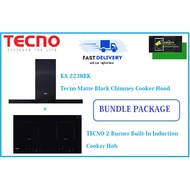 TECNO HOOD AND HOB BUNDLE PACKAGE FOR ( KA 2238BK &amp; TIH 282S )