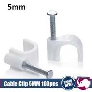 Cable Clip C-Clip 5MM 100pcs