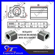 SCS30UU linear bearing box 30 mm