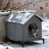 W Winter Outdoor Cat Litter Outdoor Cat Litter Cat Villa Autumn Winter Waterproof Thermal Insulation