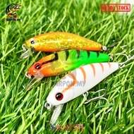 (🇲🇾) Sebarau Killer Minnow 50s 5cm 6.5gm for sebarau, Peacock Bass lure gewang sinking minnow Senses