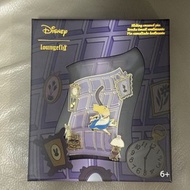 Disney pin boxlunch loungefly 迪士尼 徽章 襟章 Alice 愛麗絲 jumbo pin LE1900