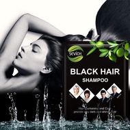 SEVICH Hair Dye Black Hair Shampoo Hair Color 25ml