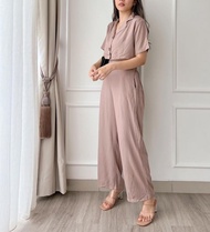 One fashion id COD GRATIS ONGKIR One set  mona crop / set wanita viral / setelan wanita terbaru / se