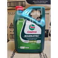 Castrol Magnatec 10W40 Engine Oil (4 Liter)  Semi Synthetic Proton Perodua Honda Toyota Nissan