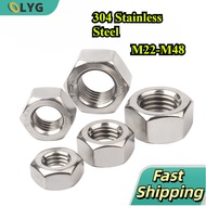 304 Stainless Steel Hex Nut Nut A2-70 M22-M48 (XD-MY)