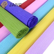 JANE Crepe Paper, Production material paper Thickened wrinkled paper Flower Wrapping Bouquet Paper,  Handmade flowers DIY Packing Material