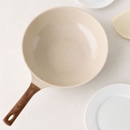韓國平底不沾煎炒鍋30cm  煎鍋炒鍋平底鍋不沾鍋韓國鍋具廚房鍋具