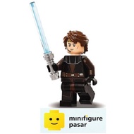 sw0939 Lego Star Wars The Clone Wars 75214 - Anakin Skywalker Minifigure with Lightsaber - New