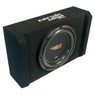 CERWIN-VEGA! HED 12" 250W 2 Ohm RMS Shallow Subwoofer Mini Enclosure - Powerful 12 Inch Car Subwoofe