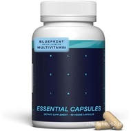 Blueprint Bryan Johnson Essential Capsules - Daily Multivitamin/Multimineral for Women and Men - Ant