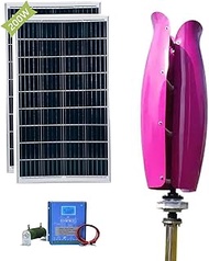 3KW Wind Turbine Generator Kit 12V 24V 48V Free Energy Windmill Vertical Axis Wind Turbine + 2 * 100