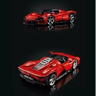 Compatible with LEGO 2022 Mới 43143 SP3 Mit Motor Licht APP RC Super Speed Sport Daytona Auto Model 