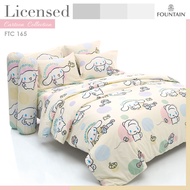 🔴 [New] Fountain ลายการ์ตูน ลิขสิทธิ์แท้ 🔴 ผ้าปู ปลอกหมอน ปลอกข้าง ผ้านวม🔴