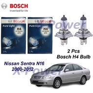 Nissan Sentra N16 Headlamp Light Bulb Bosch H4 12V 55W/100W 2Pcs Xpower