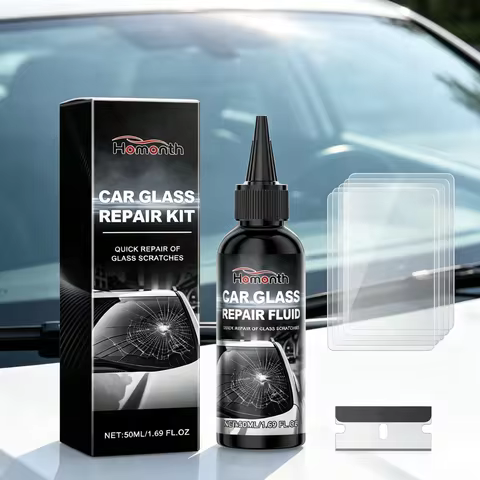 Car Windshield Repair Kit Auto Glass Crack Chip Repair Resin Kit Stop Crack Spreading Window Glass R