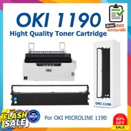 OKI 1190 OKI-1190 ตลับหมึก ผ้าหมึกพร้อมตลับ Ribbon สำหรับ For OKI MICROLINE 1190 ML 1120 1190 1190 P